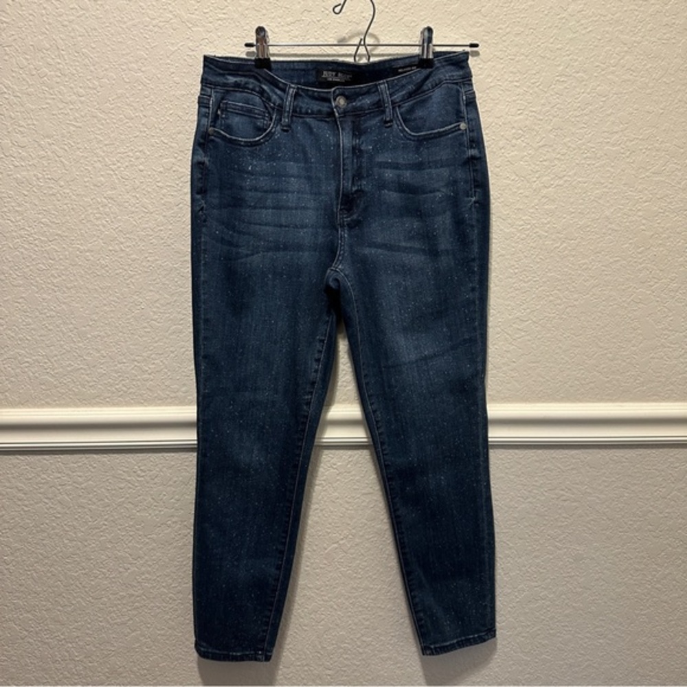 Judy Blue Speckle Wash Skinny Jeans Relaxed Fit Women’s Size 11/30